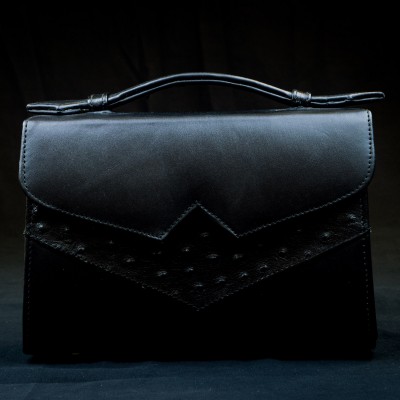 Zashadu - Black handle bag